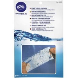 Gre' KIT RIPARAZIONE LINER PVC 5 PATCH PREINCOLLATI SENZA SENZA SVUOTAMENTO