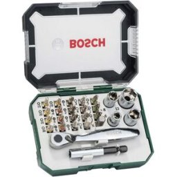Bosch SET AVVITAMENTO 26 PEZZI CON CRICCHETTO RAINBOW EVO