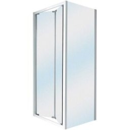 Tecnomat PORTA DOCCIA ADENIA PIEGHEVOLE (67-71) VETRO TEMPERATO TRASPARENTE 6 mm PROFILI CROMATI