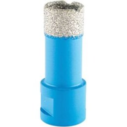 Sigma FRESA DIAMANTATA Ø20 mm PER CERAMICA GRES GRANITO MARMO ATTACCO M14F A SECCO