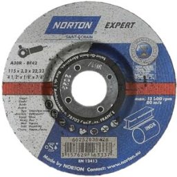 Symantec DISCO ABRASIVO EXPERT Ø115 mm SPESSORE 3,2 mm TAGLIO E SBAVO INOX