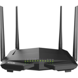 Tenda ROUTER ADSL WiFi DUALBAND 867 Mbps 5GHz 300 Mbps A 2,4GHz 4 PORTE SWITCH 4 ANTENNE