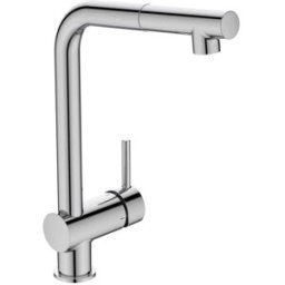 MISCELATORE LAVELLO IDEAL STANDARD GIOVO CROMO BOCCA ALTA A SQUADRA DOCCETTA ESTRAIBILE