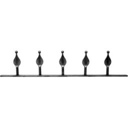 Pro_metal_design CIMASE CON 5 LANCE L 650 mm H 120 mm 50 PEZZI