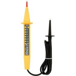 Tecnomat TESTER DI VOLTAGGIO ELBEX A PENNA KVD-15 CON INDICAZIONE AUTOMATICA DELLA POLARITA' NEGATIVA