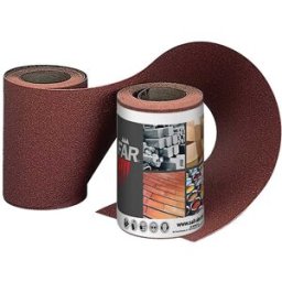 Sait ROTOLO TELA ABRASIVA FAR 115 mm x 3 m GRANA 40 FLESSIBILE PER LEGNO E METALLO