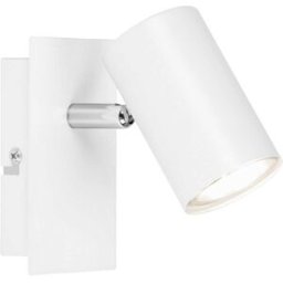 Brilo SPOT SINGOLO RUN 1xGU10 FINO A 40 W BIANCO ORIENTABILE 120x80x123 mm