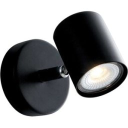 Fan_europe SPOT SINGOLO ZERO 1xGU10 FINO A 35W LAMPADINA NON INCLUSA 80x120 mm NERO ORIENTABILE