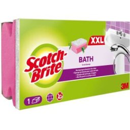 3M SPUGNA SCOTCH BRITE PER BAGNO XXL ANTIGRAFFIO E SALVAUNGHIE ROSA XXL 1 PEZZO