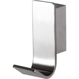 Tecnomat GANCIO SINGOLO SERIE ELITE IN METALLO CROMATO FISSAGGIO A MURO