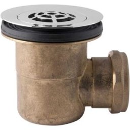 Tea PILETTA DOCCIA 361 Ø 60 X 1"1/2 IN OTTONE H 80 mm CROMO SIFONATA PORTATA 15 l/min