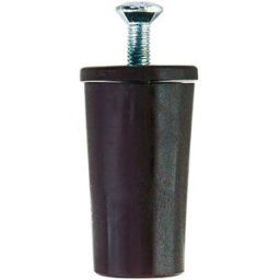 Boliscarlo TAPPI D'ARRESTO 40 mm 4 PEZZI PVC MARRONE