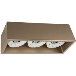 Tecnomat PLAFONIERA LUMINASCENTE CAGE SABBIA 3xGX53 FINO A 12W 285x100x80mm