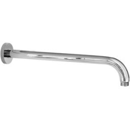 Tecom BRACCIO DOCCIA ROUND PLUS IN ACCIAIO CROMATO ø 24 mm L 400 mm M 1/2