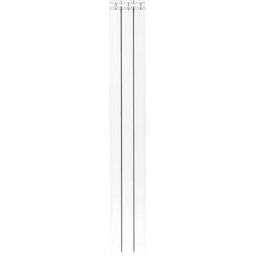 Novaflorida RADIATORE ALLUMINIO NOVA FLORIDA LEDRO 3 ELEMENTI P80 mm INTERASSE 1600 mm