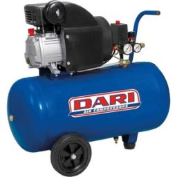 Dari COMPRESSORE 50 l 2 hp LUBRIFICATO SMART50/210 PRESSIONE 8 bar ARIA ASPIRATA 210 l/min