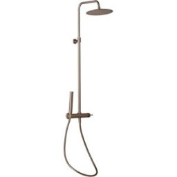 Essebagno COLONNA DOCCIA LUISA INOX MISCELATORE MECCANICO SOFFIONE Ø 250 mm
