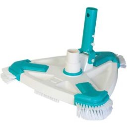 Gre' PULISCIFONDO CON SPAZZOLE CONFORT 300x310x190 mm (LxPxH) BORDO PROTEZIONE PISCINE