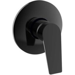 Tecnomat MISCELATORE DOCCIA INCASSO AQUASANIT LIFE NERO CARTUCCIA Ø 35 mm