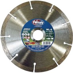 Pwi DISCO DIAMANTATO Ø150 mm CORONA A SETTORI PER SCANALATORE