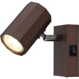 Tecnomat SPOT GLOBO JAMES 1xGU10 FINO 25W METALLO BRONZO SATINATO ORIENTABILE