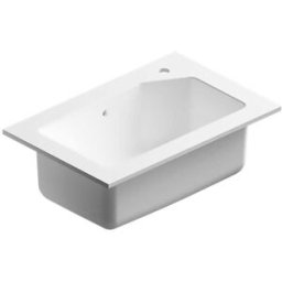 Tecnomat LAVABO/LAVATOIO SMALL LAUNDRY MINERALMARMO BIANCO LUCIDO 71x46 cm (LxP)