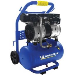Fiac COMPRESSORE SILENZIATO MICHELIN 10 l 1hp MX10/1 SILENT PRESSIONE 8 bar ARIA ASPIRATA 160 l/min