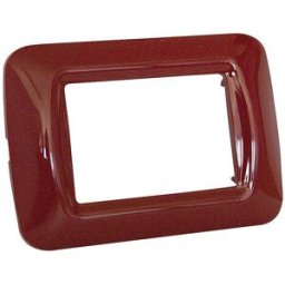 Gewiss PLACCA 3 MODULI AMARANTO SYSTEM