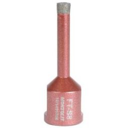 Montolit FRESA DIAMANTATA Ø8 mm KILLER GRES A SETTORI INCASTRATI FT-S ATTACCO M14F A SECCO
