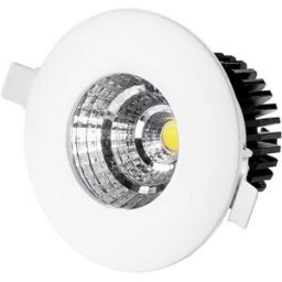 Vivida FARETTO DA INCASSO A LED COB TONDO FISSO BIANCO 5W 523 lumen 4000K DIMENSIONE FORO Ø 45 mm