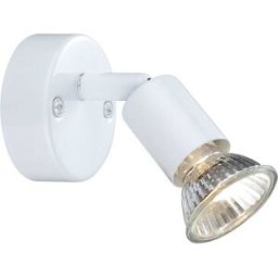 Globo FARETTO MODELLO SLIM IN METALLO BIANCO ATTACCO GU10 1x50W LAMPADINA ESCLUSA