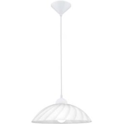 Eglo SOSPENSIONE VETRO 1xE27 FINO A 60W POLICARBONATO E VETRO Ø 350x1100 mm