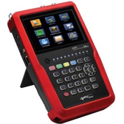 Tecnomat MISURATORE DI SEGNALE MULTISPECTRUM TV-SAT SCR TVCC E RETI LAN FULL HD 52'' 10 bit