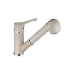 Piralla MISCELATORE LAVELLO ZERAF AVENA BOCCA BASSA ESTRAIBILE CARTUCCIA CERAMICA Ø 40 mm