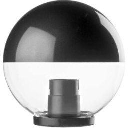Tecnomat GLOBO ANTI INQUINAMENTO TRASPARENTE Ø 250 mm BASE E PORTALAMPADA E27 LAMPADINA NON INCLUSA