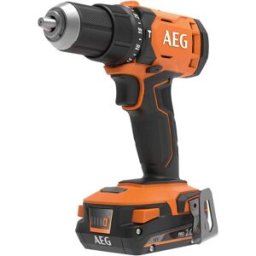 AEG TRAPANO BATTENTE 18V BSB 18G4-202C 2 BATTERIE LITIO 2 Ah COPPIA 60Nm PESO1,4kg IN VALIGETTA