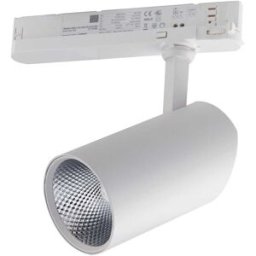 Intec_fan PROIETTORE LED PER SISTEMA A BINARIO ACTION 20W 2000 lumen 4000K LUCE BIANCA COLORE BIANCO