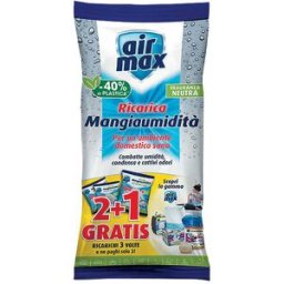 Air Max RICARICA SALI ASSORBIUMIDITA' AIRMAX 2x450 g + 1x450 g NEUTRA
