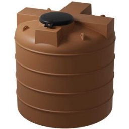 Rototec CISTERNA VERTICALE 300 l TERRACOTTA IN POLIETILENE POTABILE O LIQUIDI