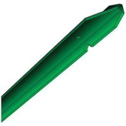 Metallurgica Irpina PALO A "T" PLASTIFICATO VERDE H 290 cm 35x35 mm