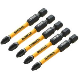 DeWalt 5 INSERTI PH 2 IMPACT TORSION EXTREME LUNGHI 50 mm