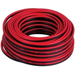 Tecnomat CAVO HI-FI H03VH-H ROSSO / NERO 2x0,75 10 m