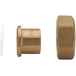 Enolgas KIT RACCORDI ATTACCO GIRELLO SEDE PIANA 3/4'' CODOLO A SALDARE D14 mm