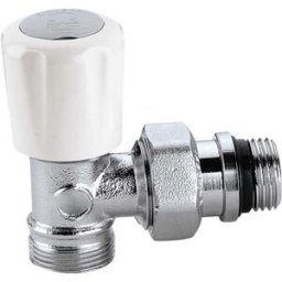 Tecnomat VALVOLA TERMOSTATIZZABILE CALEFFI A SQUADRA 3/8'' 338302 TUBO RAME / PEX / MULTISTRATO