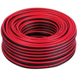 Tecnomat CAVO HI-FI H03VH-H ROSSO / NERO 2x0,75 20 m