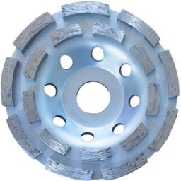 Symantec PLATORELLO DIAMANTATO Ø125 mm PER CEMENTO LATERIZI E PIETRA DOPPIO ANELLO DIAMANTATO