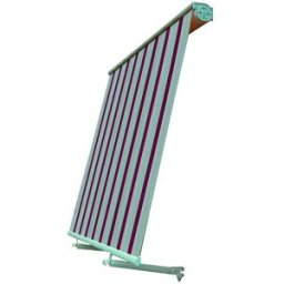 San Giorgio TENDA DA SOLE A CADUTA CASSONATA RIGATO BORDEAUX 300x300 cm (LxH)