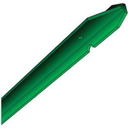 Metallurgica Irpina PALO A "T" PLASTIFICATO VERDE H 200 cm 30x30 mm
