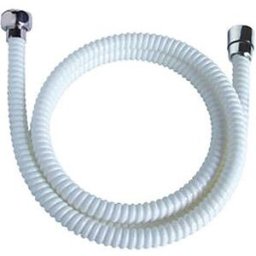 Aquapro FLESSIBILE DOCCIA ACQUAPRO 150 cm BIANCO PLASTIFICATO ANTIPIEGA