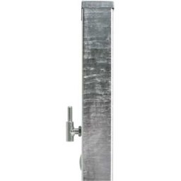 Tecnomat KIT 2 CARDINI ZINCATI PER CANCELLETTI REVERSIBILI DA AVVIATRE A PALO ZINCATO